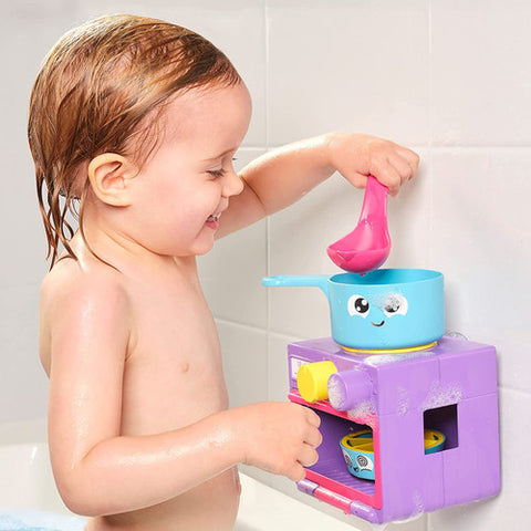 Bubble & Bake Bathtime Kitchen - Tomy - STOCK DUE LATE MAY