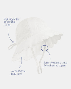 Bell Hat Florence Vanilla - Toshi