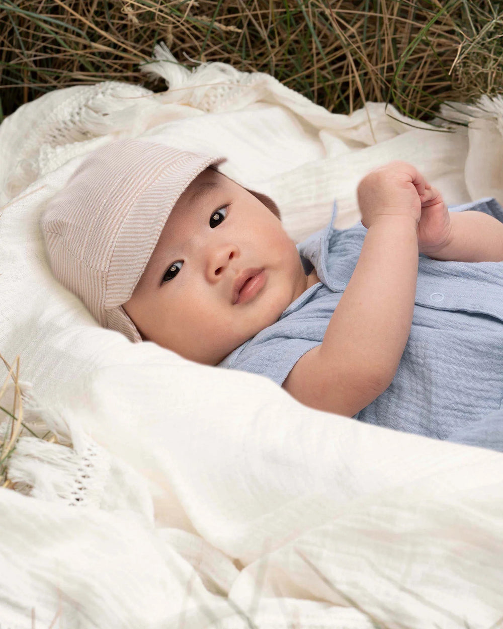 Flap Cap Baby - Peanut - Toshi