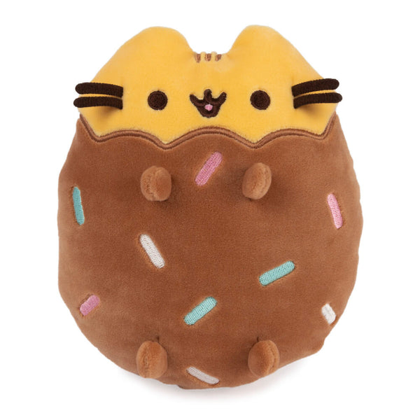 Pusheen Chocolate Dipped Cookie Rainbow Sprinkles