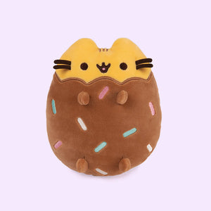 Pusheen Chocolate Dipped Cookie Rainbow Sprinkles