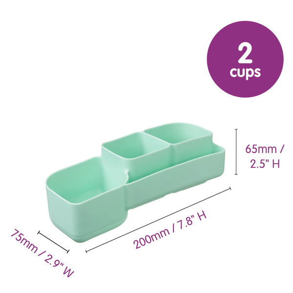 Silicone Bento Tray - Lunchbox - Confetti - B Box