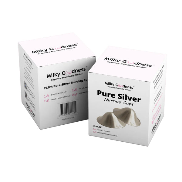 Pure Silver Nursing Cups - Milky Goodness