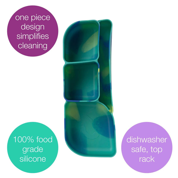 Silicone Bento Tray - Lunchbox - Electric Jungle - B Box