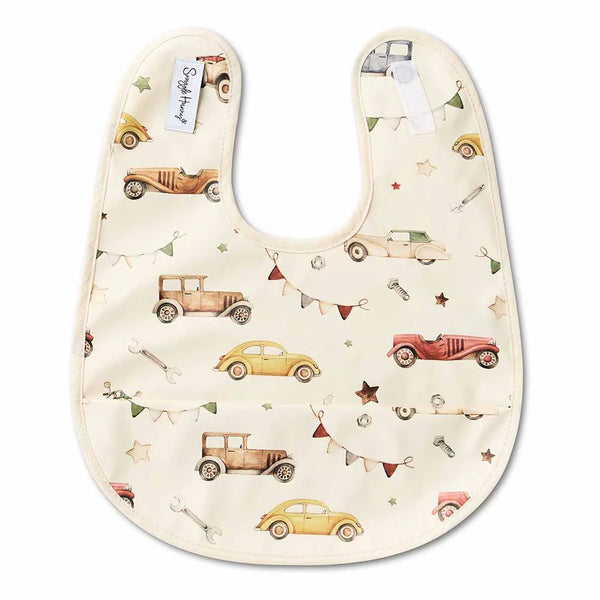 Vintage Cars Snuggle Bib - Snuggle Hunny