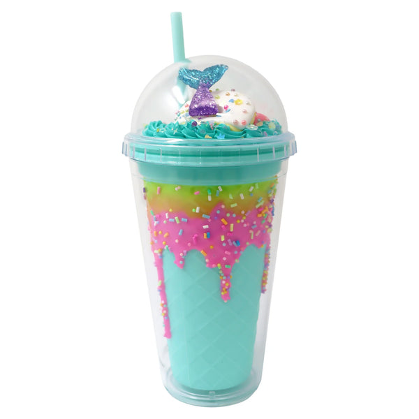 Mermaid Drinking Cup - Pink Poppy