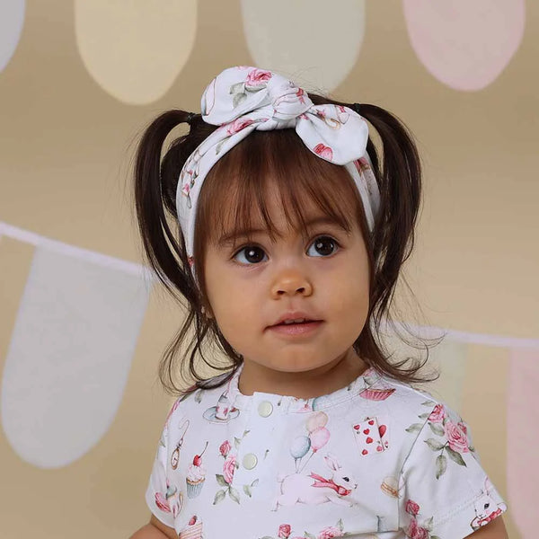 White Rabbit Organic Topknot - Snuggle Hunny