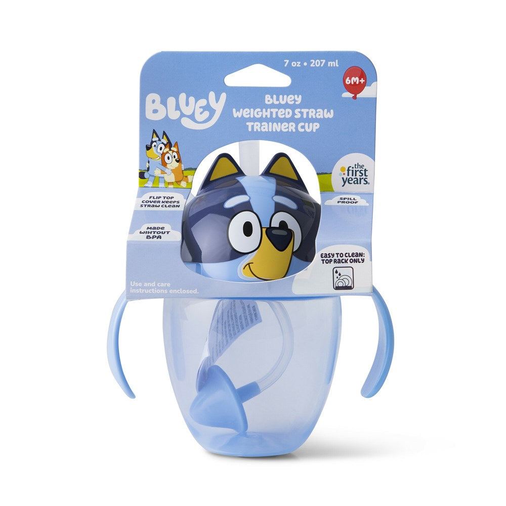 Bluey Weighted Straw Cup - Tomy