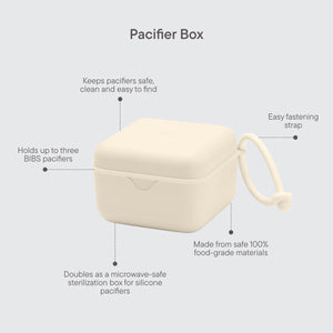 Pacifier Box - Baby Blue - Bibs Denmark