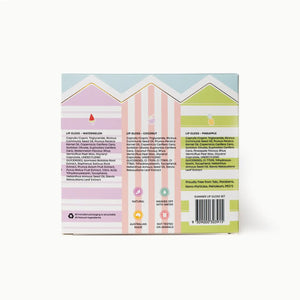 Beach Club Natural Lip Gloss Set - Oh Flossy