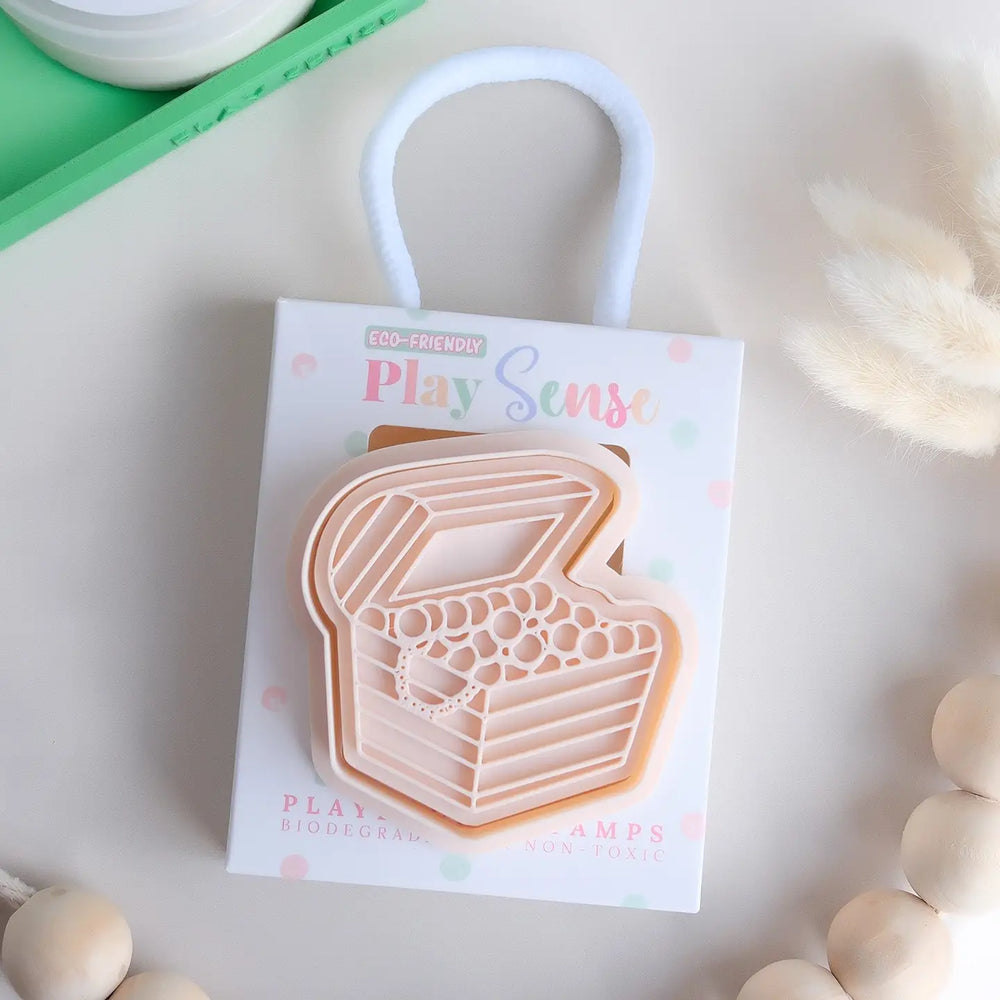 Eco Playdough Stamp | Treasure Chest - Play Sense