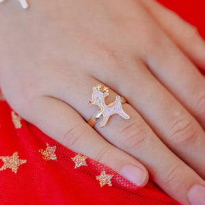 Rudolph the Red-Nosed Reindeer Ring - Lauren Hinkley
