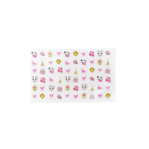 Claris the Chicest Mouse in Paris Nail Gift Set - Pink Poppy
