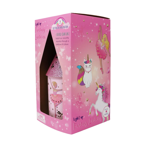 Ballerina Led Colour Changing Lantern - Pink Poppy