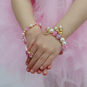 Ballerina Bracelet - Pink Poppy