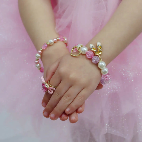 Ballerina Bracelet - Pink Poppy
