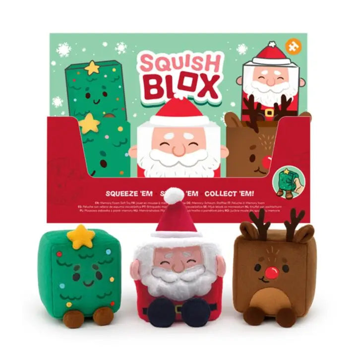 Large Christmas Memory Foam Squeezy Toy - Wonder Imports
