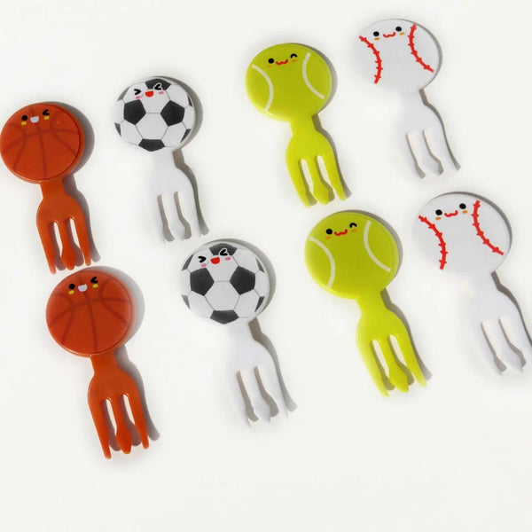 Food Picks - Soccer/ Football (8 Pieces) - Mum Made Yum