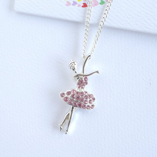 Pink Ballerina Necklace - Lauren Hinkley