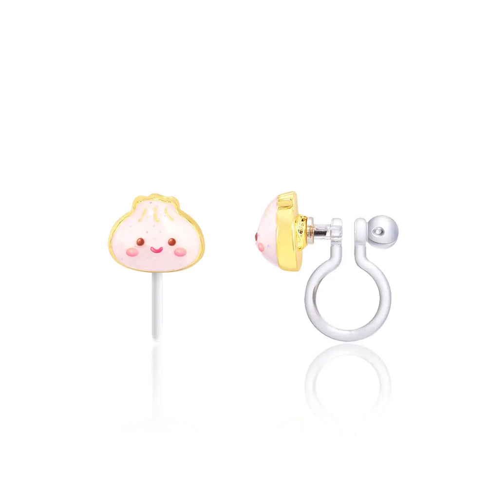 Clip On Cutie Earrings | Lucky Dumplings - Girl Nation