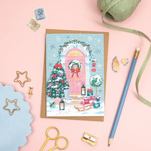 Christmas Doorway Card - Simply Katy