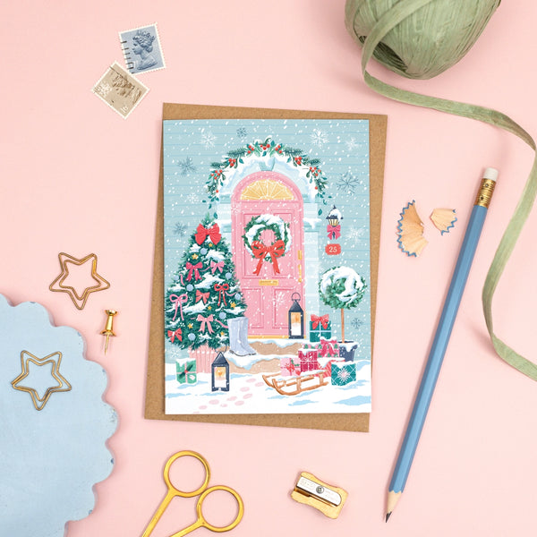 Christmas Doorway Card - Simply Katy