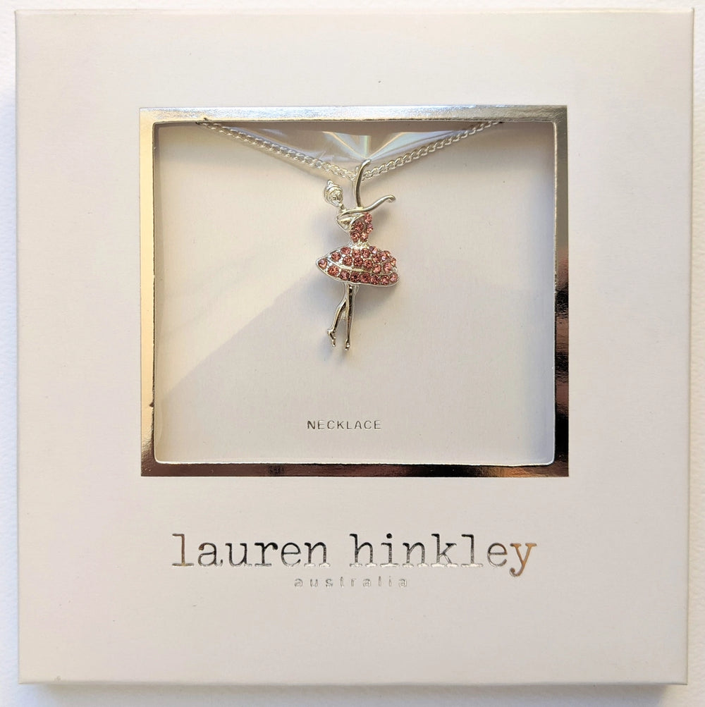 Pink Ballerina Necklace - Lauren Hinkley
