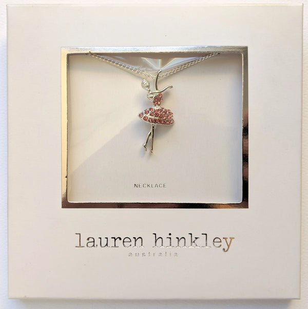 Pink Ballerina Necklace - Lauren Hinkley
