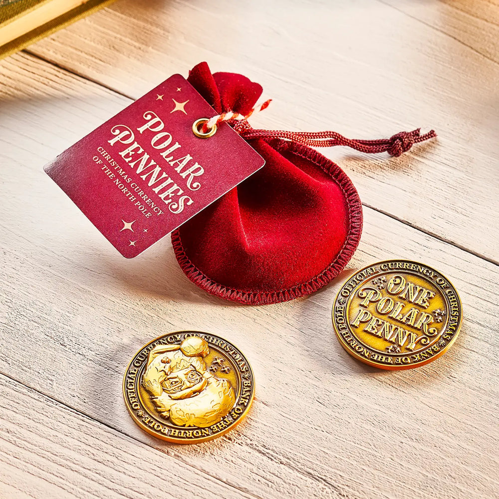 North Pole Polar Pennies Good Behaviour Coins Christmas Coin - The Handmade Christmas Co