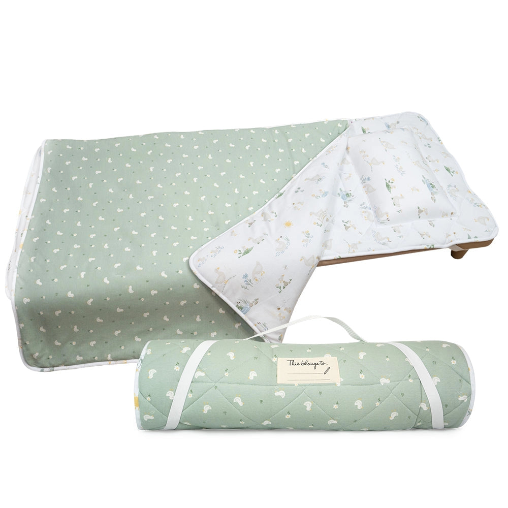 Organic Nap Mat - Goosey Goosey - Living Textiles