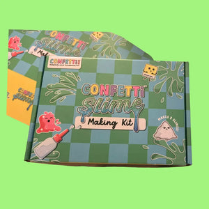 Confetti Slime Diy Kit - Confetti Blue - DISCOUNTED