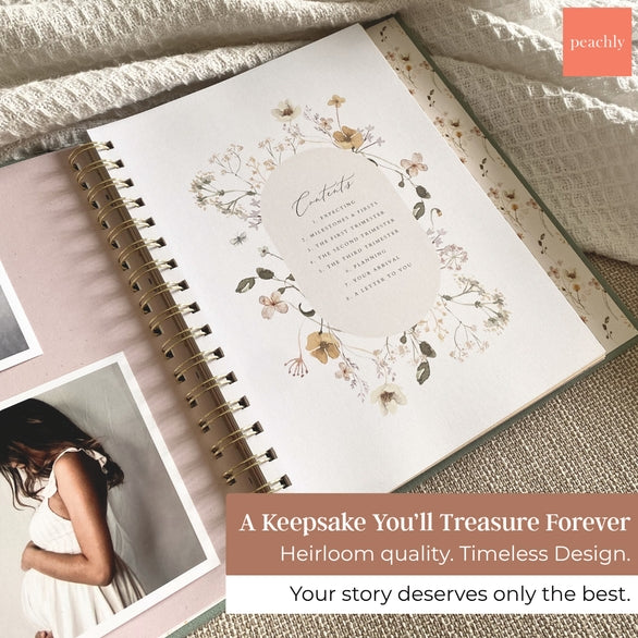 Pregnancy Journal (Terracotta) - Peachly