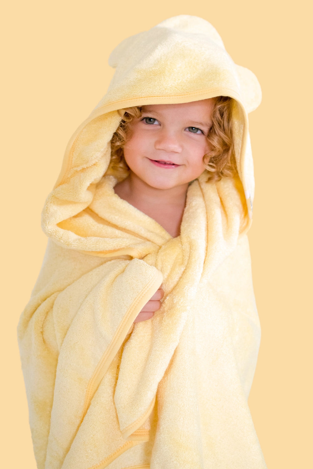 Hooded Towel - Buttercup - Kiin
