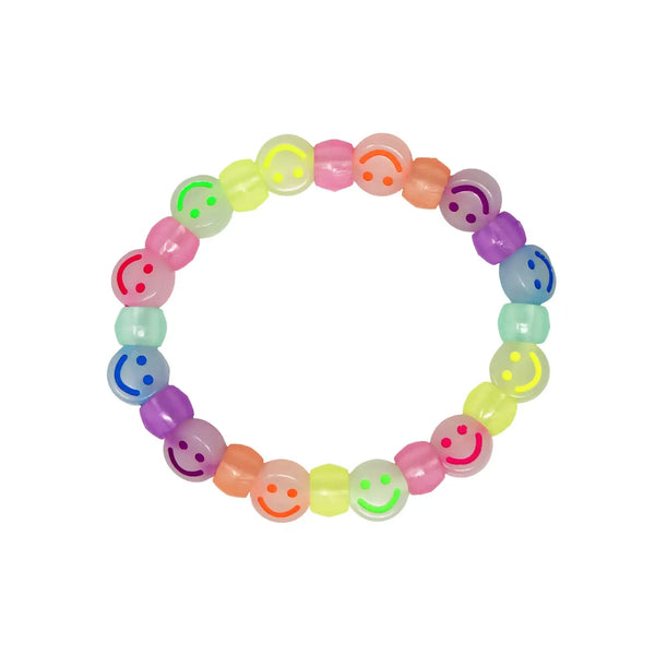 Glow in the Dark Bracelet Set - Pink Poppy