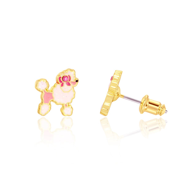 Pretty Poodle | Cutie Stud Earrings - Girl Nation