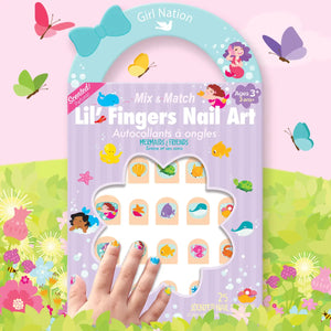 Lil' Fingers Nail Art- Mermaids & Friends - Girl Nation