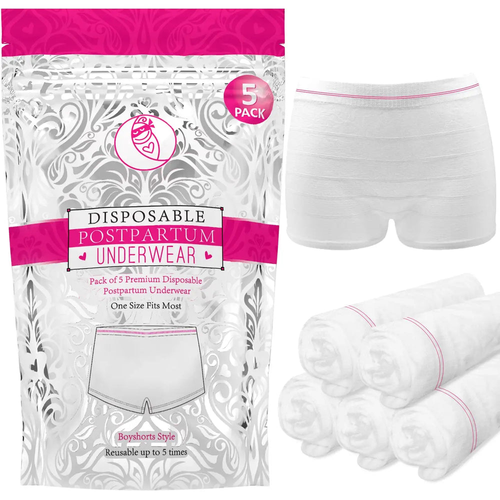 Disposable Postpartum Underwear 5 Pack (Without Pad) - Ninja Mama