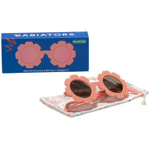 Flower Sunglasses - Peachy Keen - Polarized Babiators