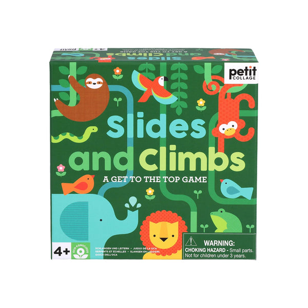 Slides and Climbs: A Get to the Top Game - Petit Collage