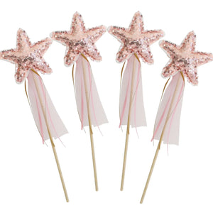 Sequin Star Wand Rose Gold - Alimrose