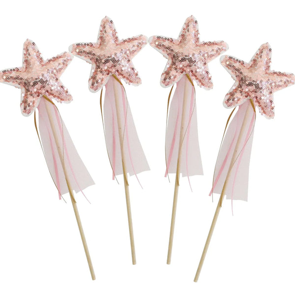 Sequin Star Wand Rose Gold - Alimrose