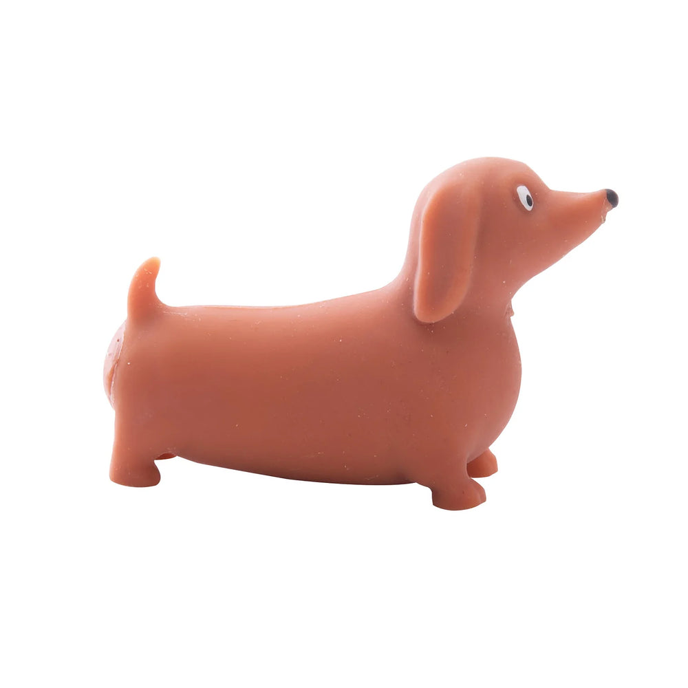 Mini Stretchy Sausage Dog Brown - Discovery Zone