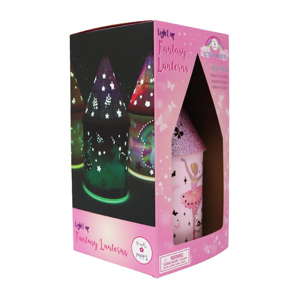 Ballerina Led Colour Changing Lantern - Pink Poppy