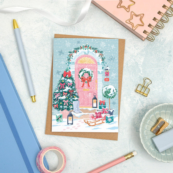 Christmas Doorway Card - Simply Katy