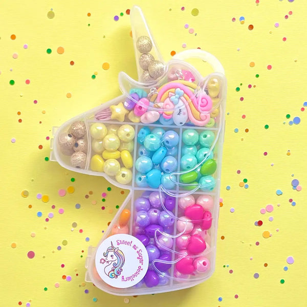 Jewellery Making Kit Unicorn Shape - Sweet as Sugar Jewellery
