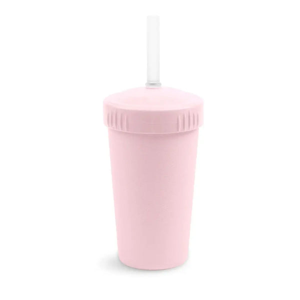 Straw Cup with Reusable Straw - Ice Pink - Replay