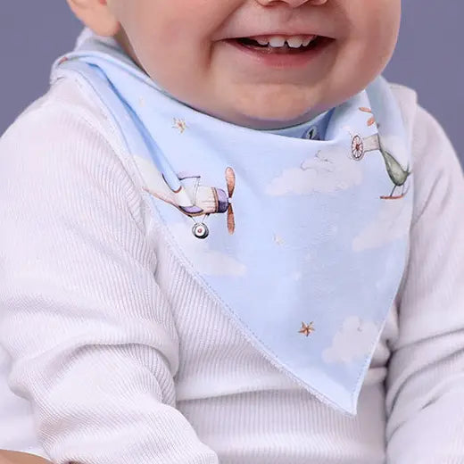 Taking Flight Organic Dribble Bib - Snuggle Hunny