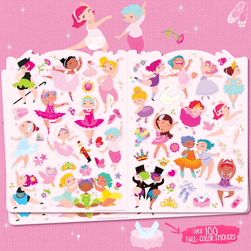 Little Book of Big Fun Activity Book - Pretty Ballerinas - Girl Nation