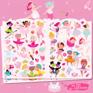Little Book of Big Fun Activity Book - Pretty Ballerinas - Girl Nation