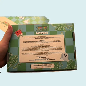 Confetti Slime Diy Kit - Confetti Blue - DISCOUNTED